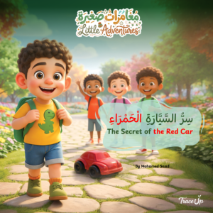 the secret of the red car سِرُّ السَّيَّارَةِ الْحَمْرَاءِ